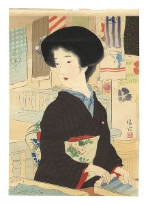 Kuchi-e Print / Kaburaki Kiyokata