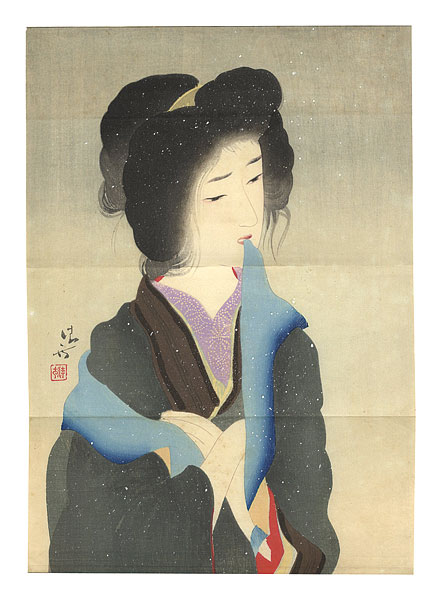 Kaburaki Kiyokata “Kuchi-e Print”／