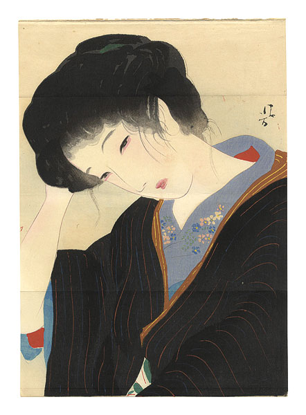 Kaburaki Kiyokata “Kuchi-e Print”／