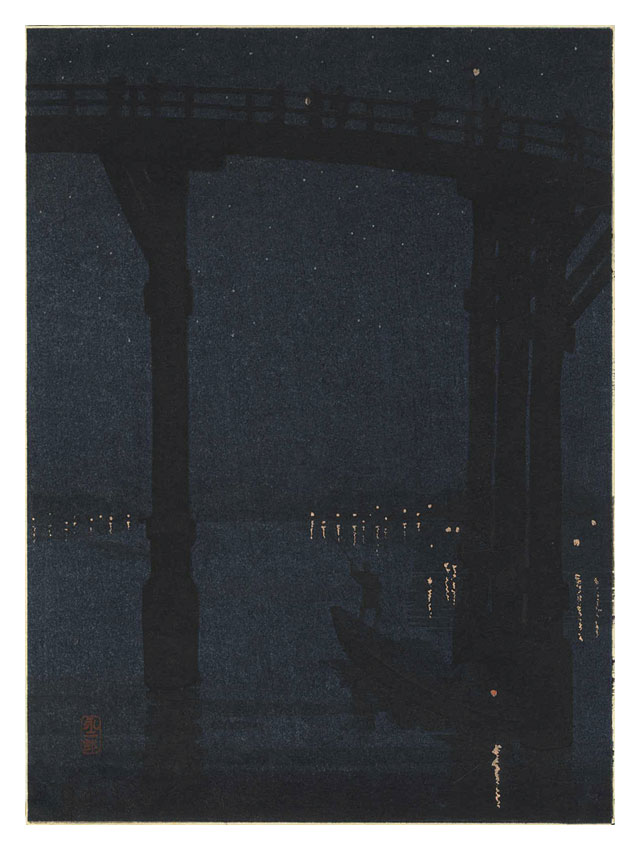 Kobayashi Eijiro “Bridge at Night (tentative title)”／