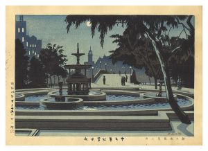 New Views of Osaka / Nakanoshima Park on a Moonlit Night / Asano Takeji