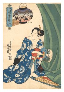 Fashionable Twelve Months / The Seventh Month / Kunisada I