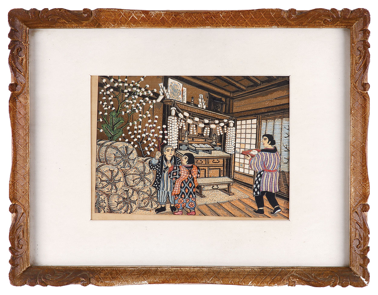 Katsuhira Tokushi “Mizuki (Rice Cakes for New Year)”／