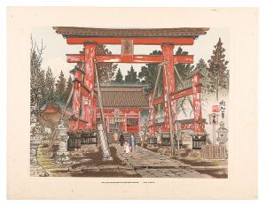 Yoshida Shrine and Mount Fuji / Jokata Kaiseki