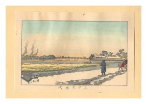 True Pictures of Famous Places of Tokyo (Tokyo shinga meisho zukai) / View of Eitaibashi Bridge from Mitsumata【Reproduction】 / Yasuji,Tankei