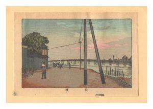 True Pictures of Famous Places of Tokyo (Tokyo shinga meisho zukai) / Umayabashi Bridge【Reproduction】 / Yasuji,Tankei