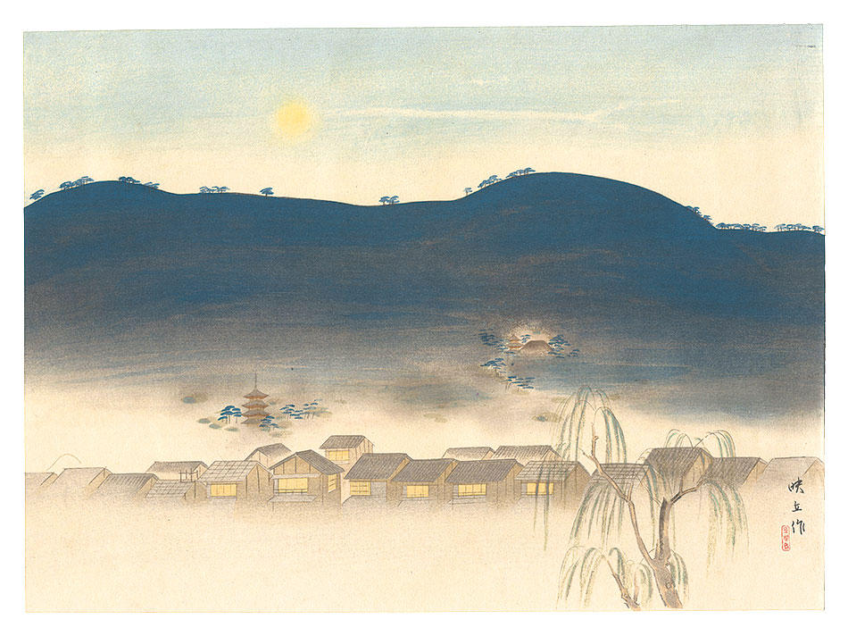 Matsuoka eikyu “THE LOYAL RONINS /Night View of Higashiyama”／