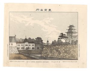 Watanabe Tadahisa/Famous Places in Tokyo /View of imperial hausehold department[東京名所　宮内省遠望]