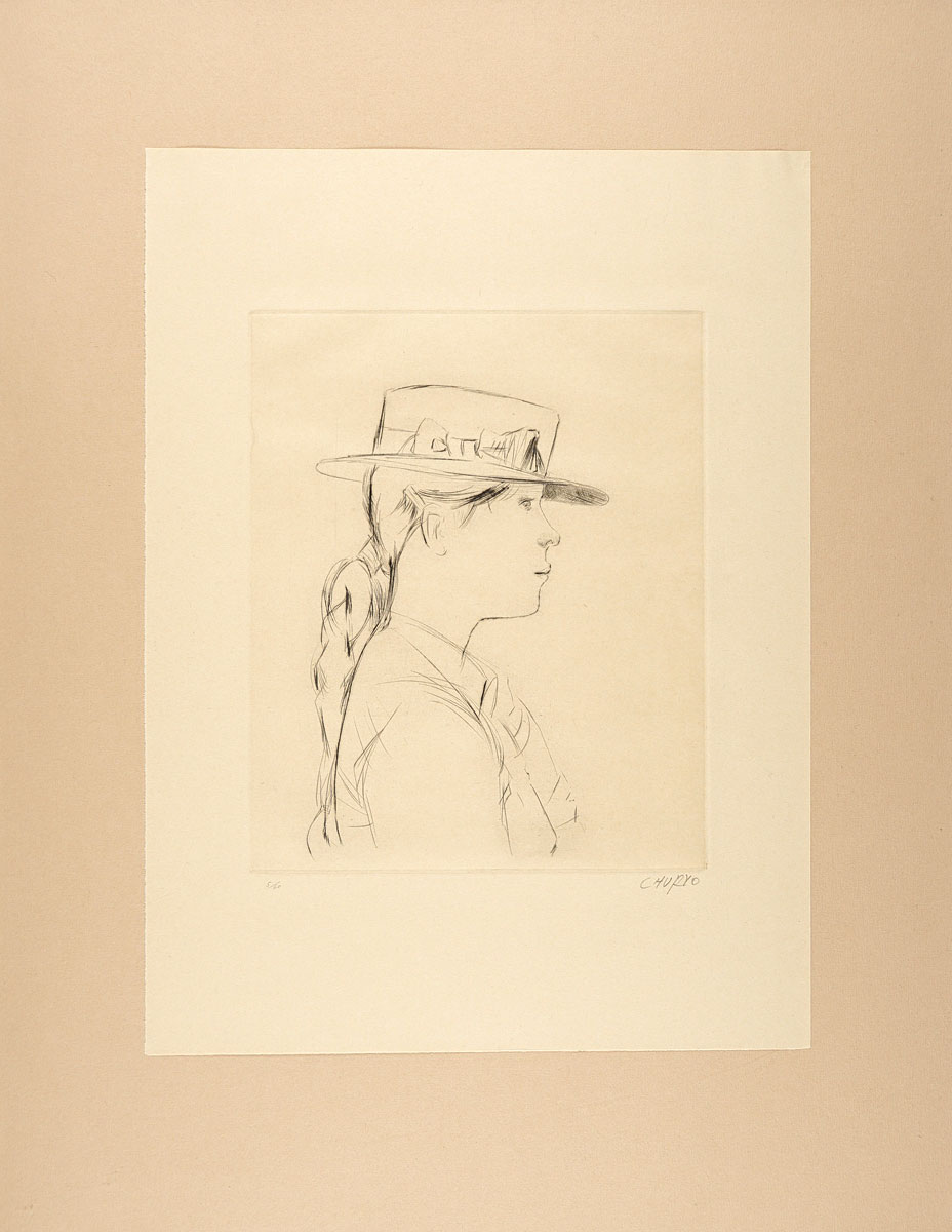 Sato Churyo “The Girl with the Hat”／