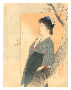 Kuchi-e Print / Tsutsui Toshimine