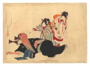 Kuchi-e Print / Tomioka Eisen