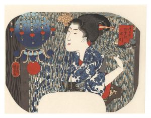 Curtain Of Shells【Reproduction】 / Kuniyoshi