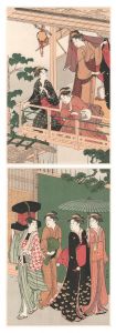 Fan-Paper Vendor【Reproduction】  / Kiyonaga