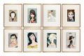 <strong>Yokoyama Taizo , Kato Yoshiro Yokoyama , Ryuichi Okabe Fuyuhiko , Nemoto Susumu and other artists</strong><br>Seven Charming Girls of the Pr......
