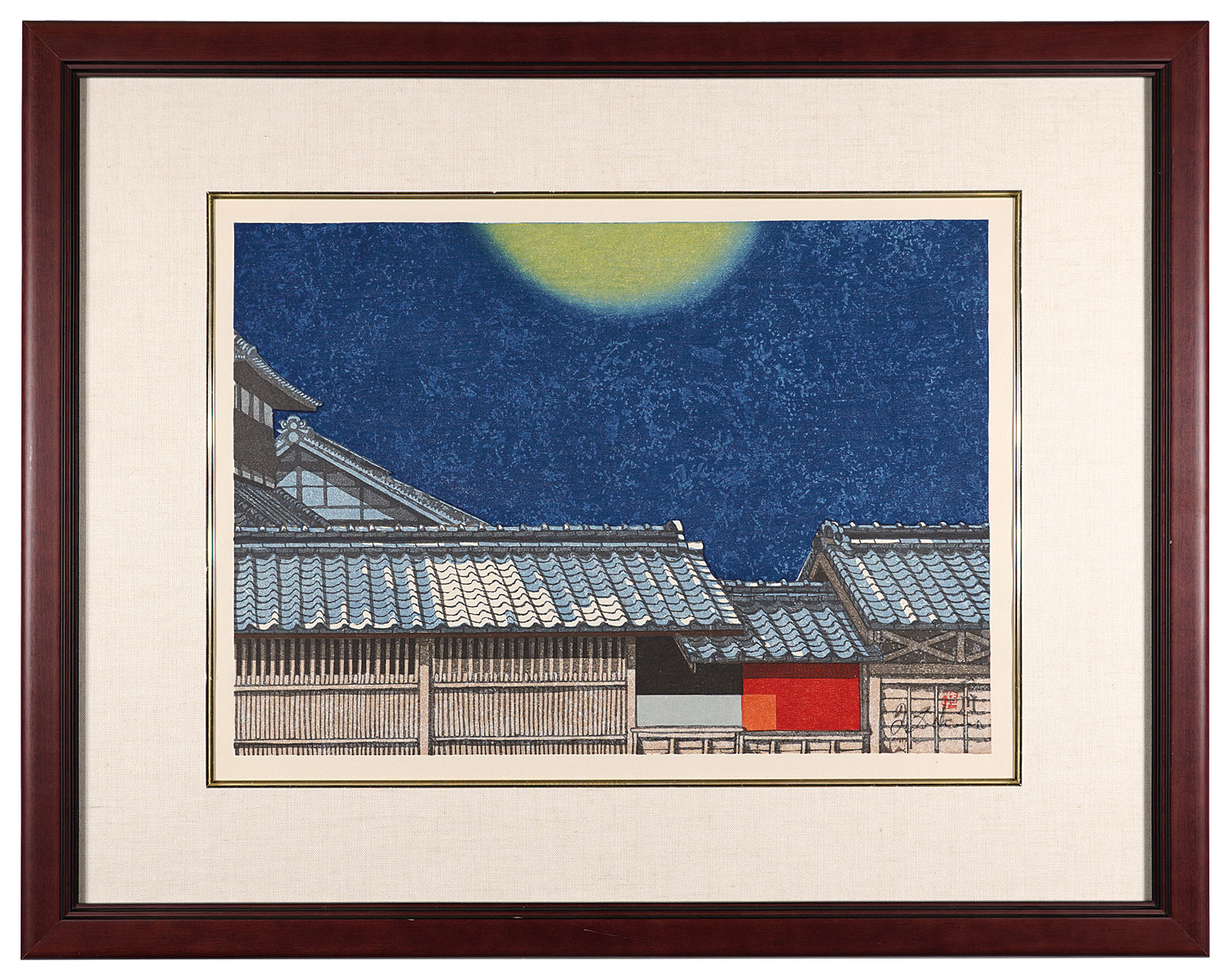 Sekino Junichiro “The Fifty-three Stations of the Tokaido / Futagawa”／