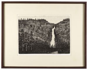 Canadian rockies waterfall(A) / Tagawa Suiho