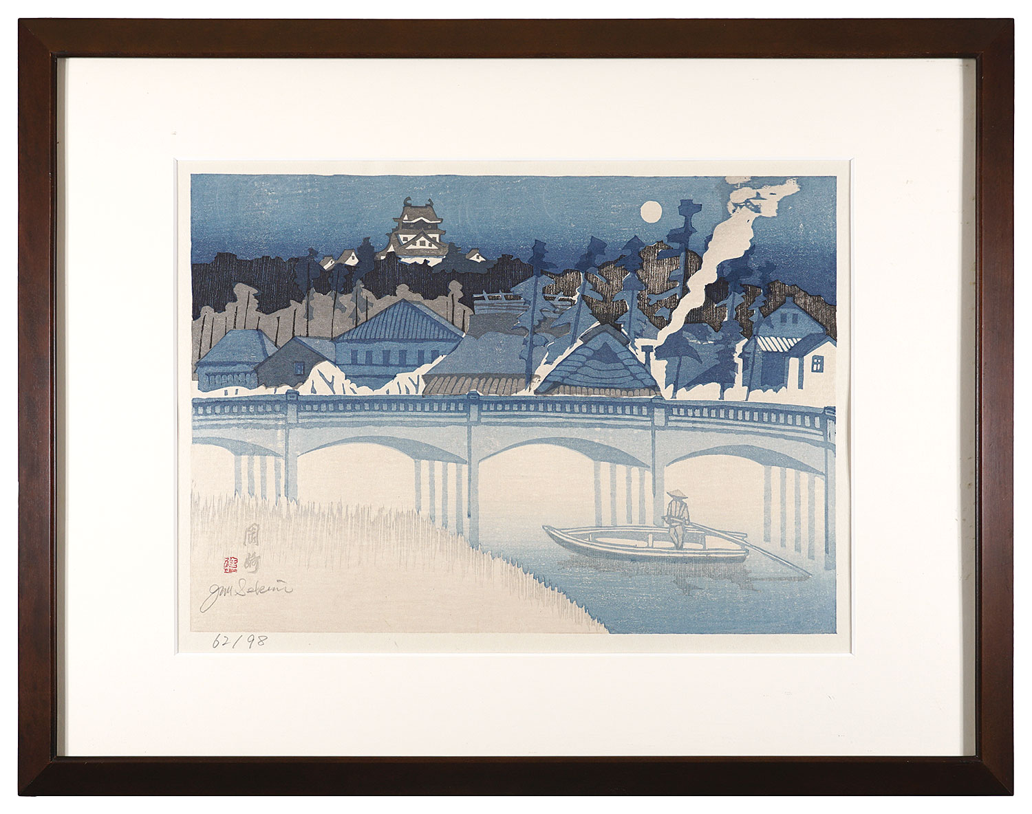 Sekino Junichiro “The Fifty-three Stations of the Tokaido / Okazaki”／