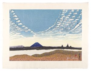 Eight Views of Chofu / Mount Fuji from Tamagawa / Sekino Junichiro