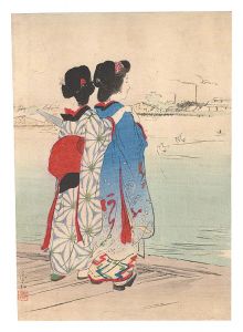 Kuchi-e Print / Kaburaki Kiyokata