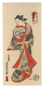 Masanobu/The Courtesan Takao 【Reproduction】[武蔵の月【復刻版】]