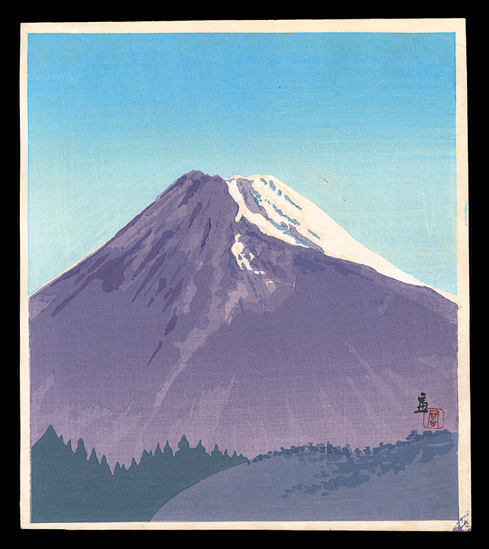 Tokuriki Tomikichiro “Mount Fuji (tentative title)”／