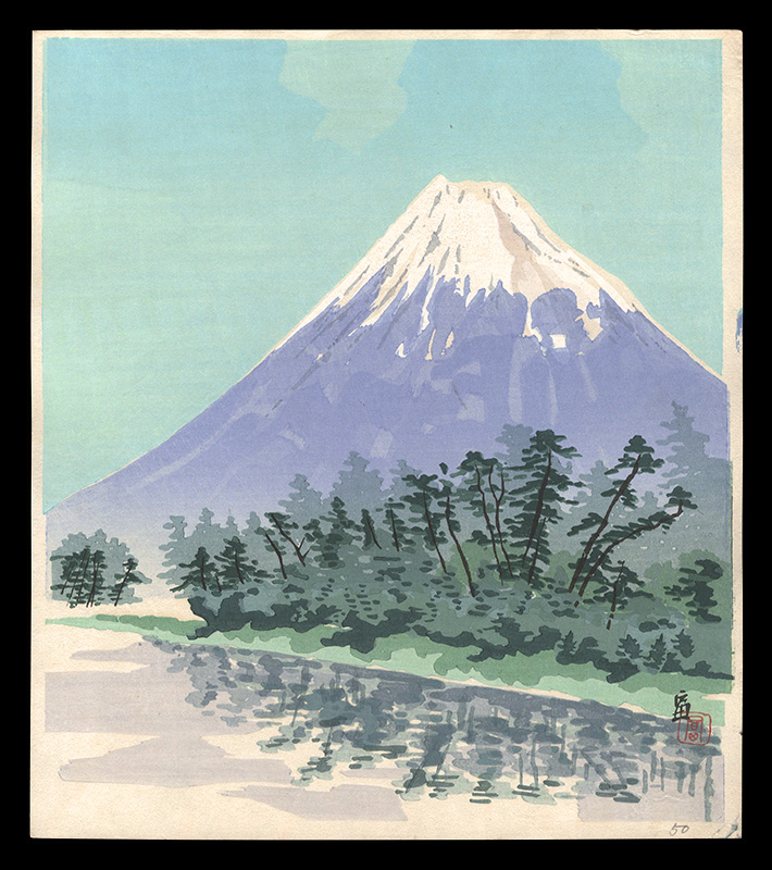 Tokuriki Tomikichiro “Mount Fuji (tentative title)”／