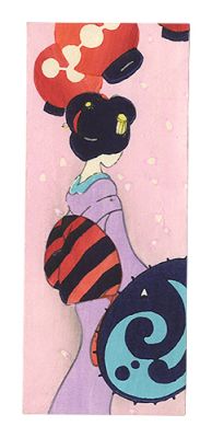 Kobayashi Kaichi “Woodblock-printed Envelope”／