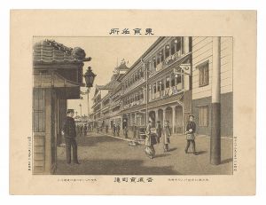 Famous Places in Tokyo / Kyomachi-dori, Yoshiwara / Watanabe Tadahisa