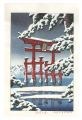 <strong>Kawase Hasui</strong><br>Miyajima in Snow