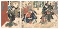 <strong>Kunisada I</strong><br>Kabuki Play: Gohiiki Tamuke no......