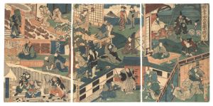 Yoshimitsu/The Eleven Acts of the Storehouse of Loyal Retainers at a Glance[仮名手本忠臣蔵十一段一覧]