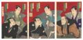 <strong>Kunichika</strong><br>Kabuki Play: Kagamiyama Nishik......