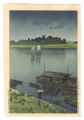 <strong>Kawase Hasui</strong><br>Early Summer Rain (Arakawa)