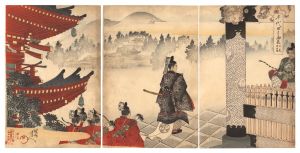 Chikanobu/Chiyoda Outer Palace / Visiting the Shrine at Nikko[千代田之御表　日光御社参]