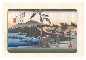 Sixty-nine Stations of the Kiso Road / Nakatsugawa【Reproduction】 / Hiroshige I