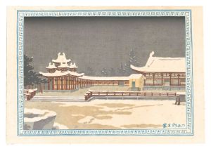 徳力富吉郎｢雪景（仮題）｣