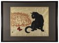 <strong>Tokuriki Tomikichiro</strong><br>Cat and butterfly