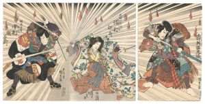 Scene from a Kabuki Play / Kunisada I