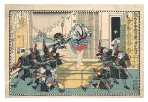 The Storehouse of Loyal Retainers / Act 10 / Kunisada I