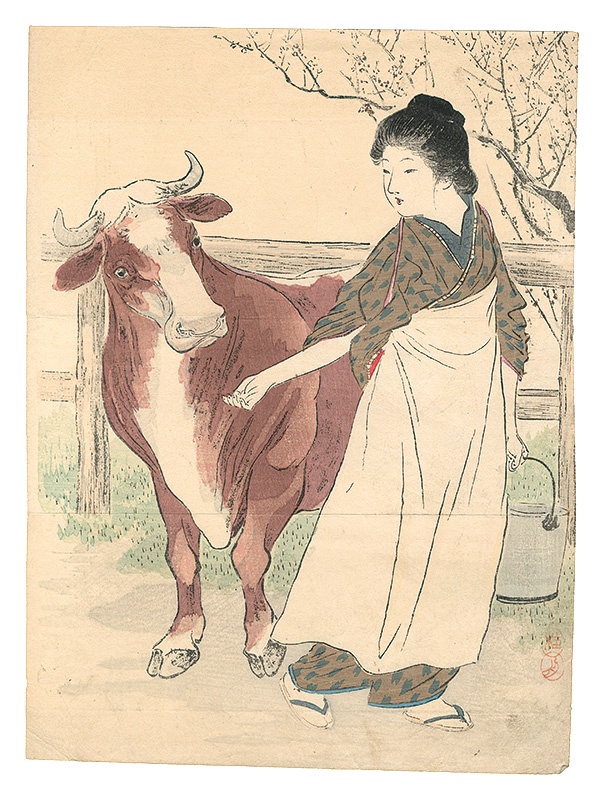 Takeuchi Keishu “Kuchi-e Print”／