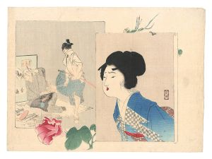 Kuchi-e Print / Tomioka Eisen