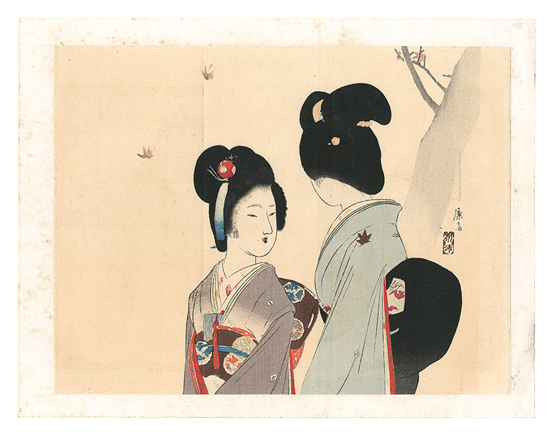 Tomioka Eisen “Kuchi-e Print”／