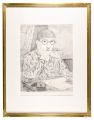 <strong>Fujita Tsuguharu (Leonard Foujita)</strong><br>Autoportrait