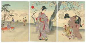 The Twelve Months / March / Chikanobu