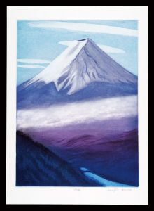 Thirty-six Views of Mt. Fuji in the HEISEI period / Early Spring at Mount Fuji / Noma Denji