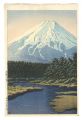 <strong>Kawase Hasui</strong><br>Mt.Fuji seen from Oshino