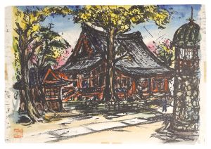 Hanga New One Hundred Views of Japan / Asakusa Kannon / Saito Tokusaburo