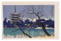 Evening at Kofuku-ji in Nara, ......