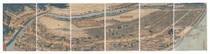 Revised Panoramic View of Yokohama / Sadahide