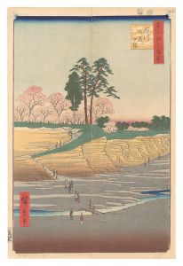 Hiroshige I/One Hundred Famous Views of Edo / Goten-yama, Shinagawa[名所江戸百景　品川御殿やま]